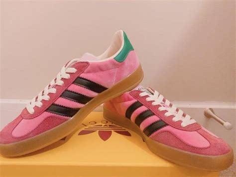 adidas gucci fucsia|adidas x gucci official website.